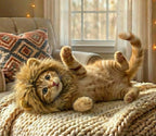 Lion Mane Costume for Cats
