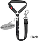 New Solid Two-In-One Dog Harness Pet Car Seat Belt Leash Backseat Safety Belt Adjustable for Kitten Dogs Collar Pet Accessories