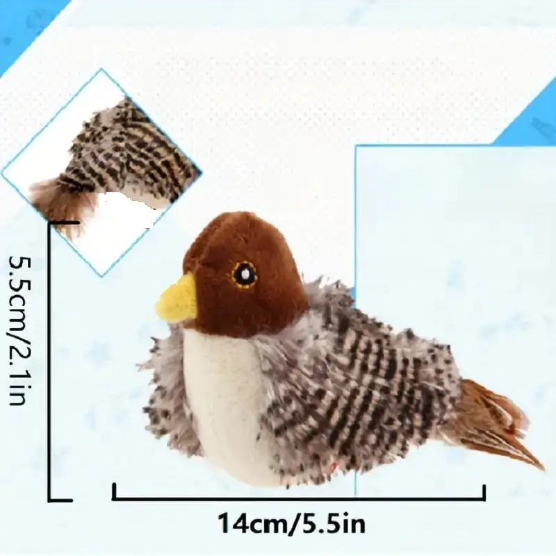 Interactive  flying bird cat toy