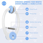 Automatic Hanging Cat Toy with Flying Bird,Interactive, Light Blue | Interactive,Rechargeable,Flying Bird Feather Wand Cat Toys,Exercise Stimulation,Cat Enrichment