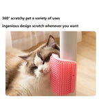 Cat Massager Cat Grooming Products for Cat Scratcher Massager for Cats Scratching Pets Brush Remove Hair Comb Grooming Table